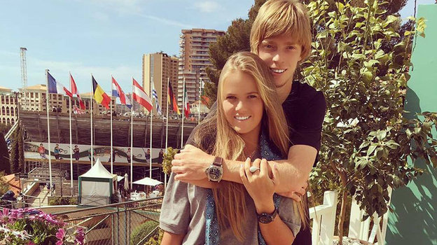 Андрей Рублев и Анастасия Хомутова.