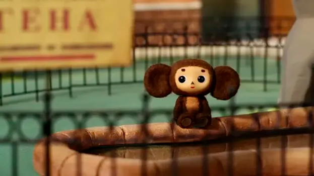 Скрин из мультфильма «Чебурашка» 2013 года. Скрин из мультфильма «Чебурашка» 2013 года.