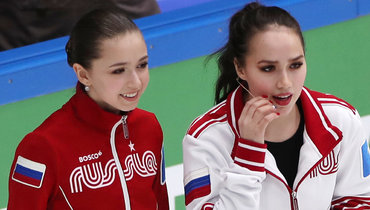 Камила Валиева и Алина Загитова.
