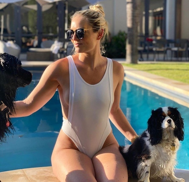 Линдси Вонн со своими питомцами. Фото Соцсети Линдси Вонн со своими питомцами. Фото Соцсети