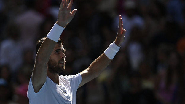 Карен Хачанов. Фото Reuters Карен Хачанов. Фото Reuters