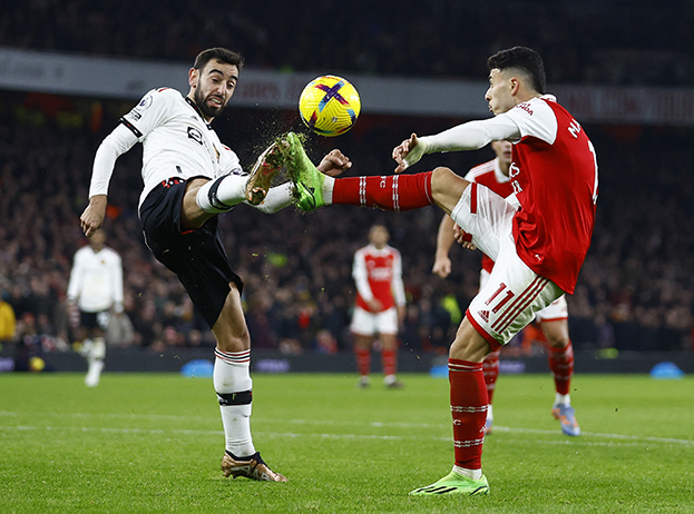 Арсенал — Манчестер Юнайтед - 3:2. Фото Reuters Арсенал — Манчестер Юнайтед - 3:2. Фото Reuters