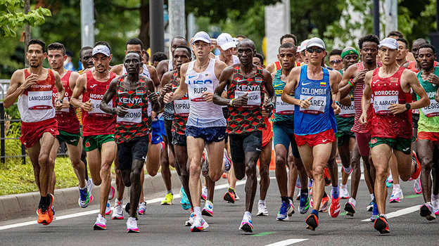 Марафон на ОИ в Токио. Фото Global Look Press Марафон на ОИ в Токио. Фото Global Look Press