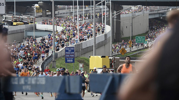 Марафон в Нью-Йорке. Фото Global Look Press Марафон в Нью-Йорке. Фото Global Look Press