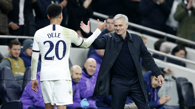 Деле Алли и Жозе Моуринью. Фото Global Look Press Деле Алли и Жозе Моуринью. Фото Global Look Press