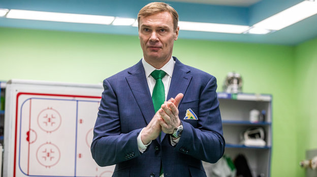 Виктор Козлов. Фото ХК «Салават Юлаев» Виктор Козлов. Фото ХК «Салават Юлаев»