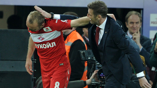 Денис Глушаков и Массимо Каррера. Фото Алексей Иванов, архив «СЭ» Денис Глушаков и Массимо Каррера. Фото Алексей Иванов, архив «СЭ»