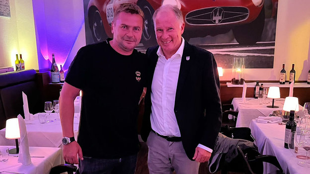 Владимир Бут и Штефан Ройтер. Фото из личного архива Владимир Бут и Штефан Ройтер. Фото из личного архива