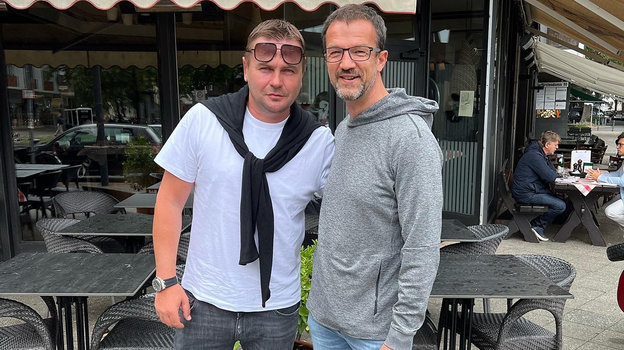 Владимир Бут и Фреди Бобич. Фото из личного архива Владимир Бут и Фреди Бобич. Фото из личного архива