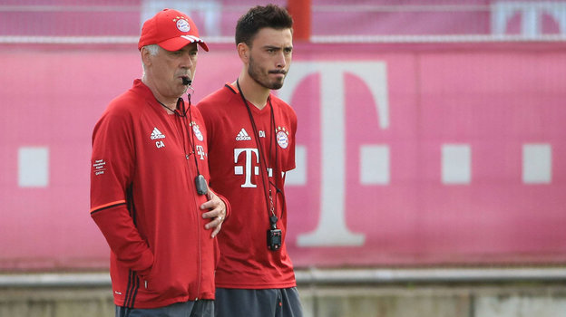 Карло и Давиде Анчелотти. Фото Global Look Press Карло и Давиде Анчелотти. Фото Global Look Press