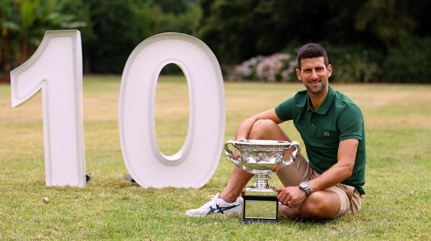 Новак Джокович. Фото Reuters Новак Джокович. Фото Reuters