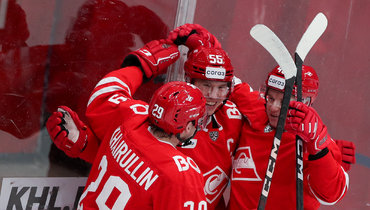 Хоккеисты «Спартака».