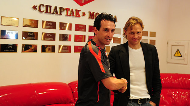 Унаи Эмери и Валерий Карпин. Фото Антон Сергиенко, архив «СЭ» Унаи Эмери и Валерий Карпин. Фото Антон Сергиенко, архив «СЭ»