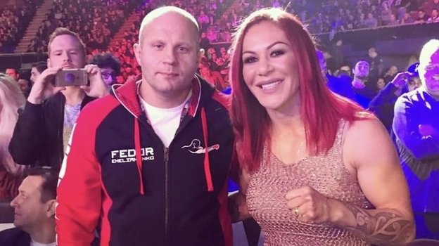 Федор Емельяненко и Крис Сайборг. Фото Соцсети Федор Емельяненко и Крис Сайборг. Фото Соцсети