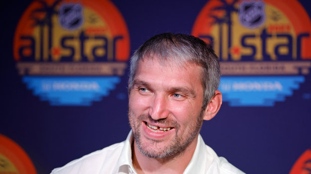 Александр Овечкин на Матче звезд-2023. Фото USA Today Sports Александр Овечкин на Матче звезд-2023. Фото USA Today Sports