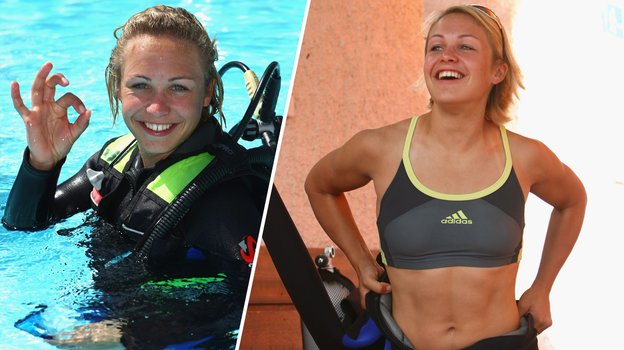 Магдалена Нойнер ныряла с аквалангом. Фото Getty Images Магдалена Нойнер ныряла с аквалангом. Фото Getty Images
