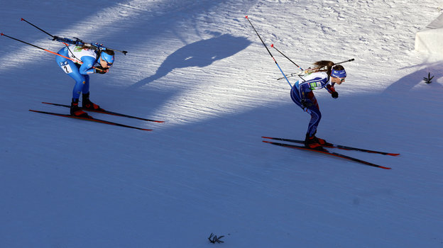 Анаис Шевалье-Буше (Франция) и Доротея Вирер (Италия). Фото Reuters Анаис Шевалье-Буше (Франция) и Доротея Вирер (Италия). Фото Reuters