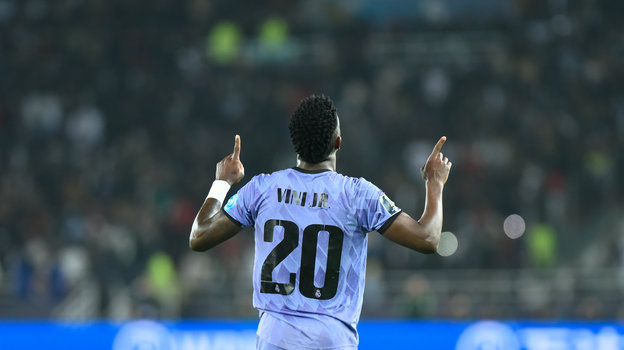 8 февраля. «Аль-Ахли» — «Реал» — 1:4. Винисиус Жуниор. Фото Global Look Press 8 февраля. «Аль-Ахли» — «Реал» — 1:4. Винисиус Жуниор. Фото Global Look Press