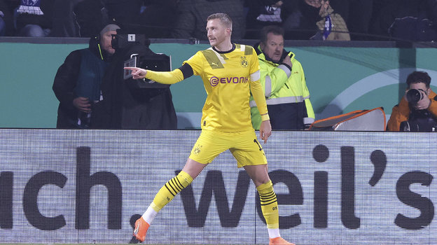 8 февраля. «Бохум» — «Боруссия Д» — 1:2. Марко Ройс. Фото Global Look Press 8 февраля. «Бохум» — «Боруссия Д» — 1:2. Марко Ройс. Фото Global Look Press