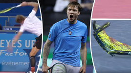 Бывший россиянин попал в скандал с разбитыми ракетками во Франции. Что грозит теннисисту Бублику?