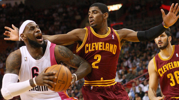 Леброн Джеймс и Кайри Ирвинг. Фото Global Look Press Леброн Джеймс и Кайри Ирвинг. Фото Global Look Press