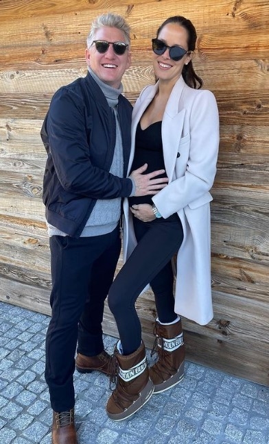 Бастиан Швайнштайгер и Ана Иванович.