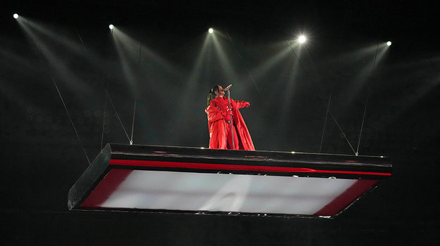 Рианна на Супербоуле 2023. Фото USA Today Sports Рианна на Супербоуле 2023. Фото USA Today Sports