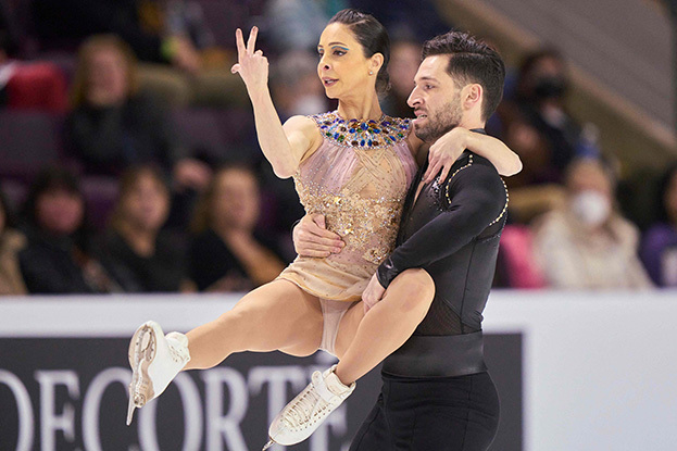 Деанна Стеллато-Дудек и Макс Дешам. Фото USA Today Sports Деанна Стеллато-Дудек и Макс Дешам. Фото USA Today Sports