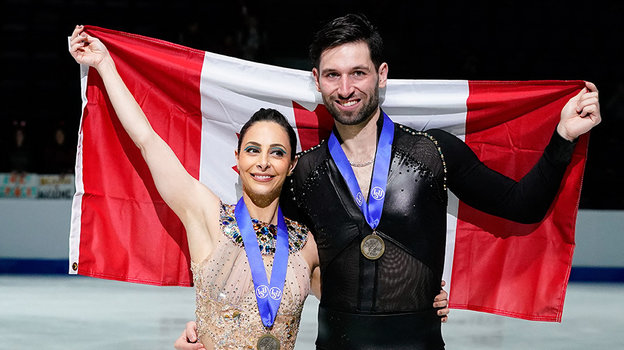 Деанна Стеллато-Дудек и Макс Дешам. Фото USA Today Sports Деанна Стеллато-Дудек и Макс Дешам. Фото USA Today Sports