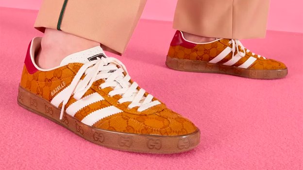 Кроссовки. Фото Gucci x adidas Кроссовки. Фото Gucci x adidas