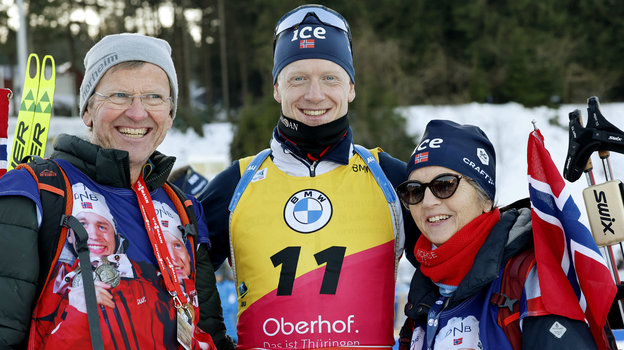 Йоханнес Бе со своей семьей. Фото Reuters Йоханнес Бе со своей семьей. Фото Reuters