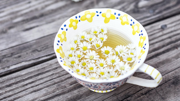 Ромашковый чай. Фото Unsplash/ORNELLA BINNI Ромашковый чай. Фото Unsplash/ORNELLA BINNI