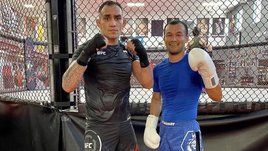 Дружит с Масвидалем, спаррингует с Фергюсоном. Таджикский боец побеждает на турнирах в США ради UFC