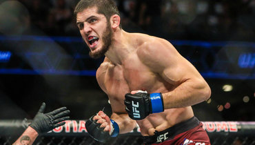 Ислам Махачев и Александр Волкановски.