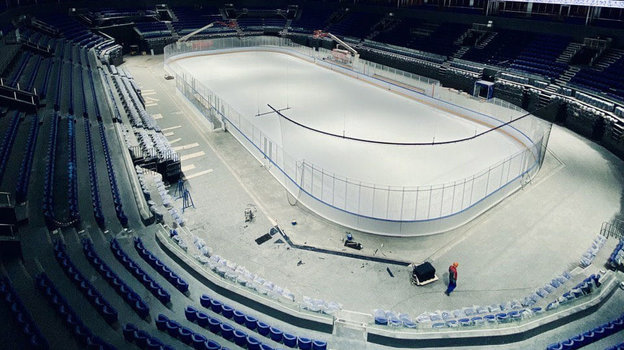 Новая арена в Новосибирске. Фото Страница ВКонтакте Михаила Дорошенко Новая арена в Новосибирске. Фото Страница ВКонтакте Михаила Дорошенко