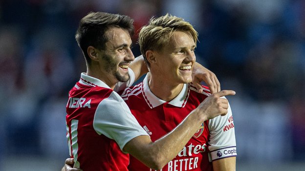 Фабиу Виейра и Мартин Эдегор. Фото Global Look Press Фабиу Виейра и Мартин Эдегор. Фото Global Look Press