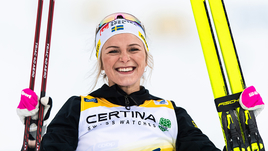 Лыжница Карлссон недавно падала в обморок на трассе, а теперь готова к золоту чемпионата мира