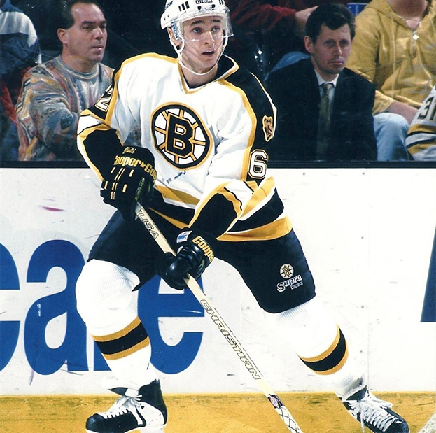 Евгений Шалдыбин в игре за «Бостон». Фото из личного архива Евгения Шалдыбина Евгений Шалдыбин в игре за «Бостон». Фото из личного архива Евгения Шалдыбина