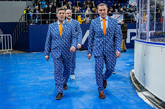 Андрей Мартемьянов и Евгений Шалдыбин. Фото ХК «Сибирь» Андрей Мартемьянов и Евгений Шалдыбин. Фото ХК «Сибирь»