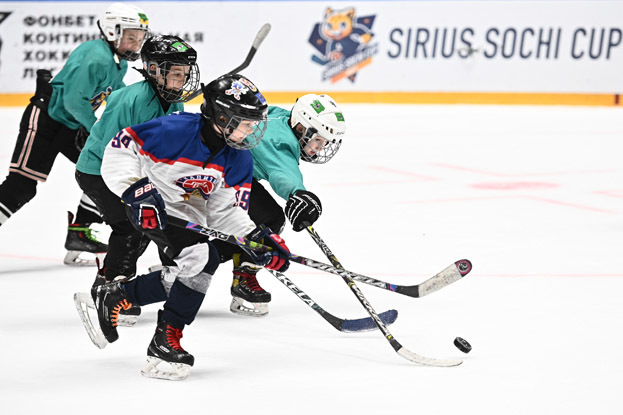 Хоккейный матч детского турнира Sirius Sochi Cup. Хоккейный матч детского турнира Sirius Sochi Cup.
