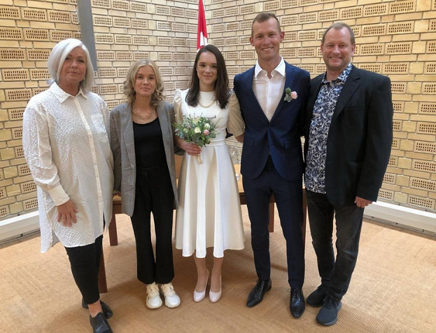 Бракосочетание Просвирновой и Торупа в Дании. Фото Соцсети Бракосочетание Просвирновой и Торупа в Дании. Фото Соцсети