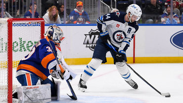 23 февраля. «Айлендерс» — «Виннипег» — 2:1. Илья Сорокин в воротах.