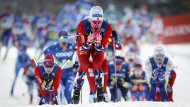 Клебо без золота в первой дистанционной гонке ЧМ. Но Норвегия оккупирует пьедестал