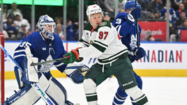 Капризов прервал удачную серию. Его остановил российский вратарь