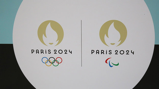 Логотип Олимпийских игр-2024 в Париже. Фото Global Look Press Логотип Олимпийских игр-2024 в Париже. Фото Global Look Press