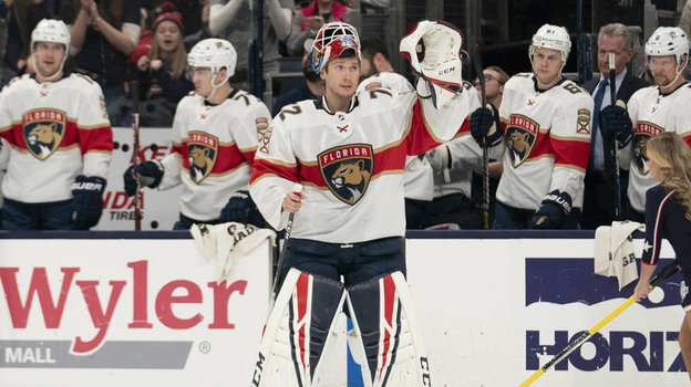 Голкипер «Флориды» Сергей Бобровский. Фото Global Look Press Голкипер «Флориды» Сергей Бобровский. Фото Global Look Press