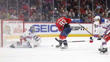 Евгений Кузнецов в матче «Вашингтон» — «Рейнджерс» — 6:3.