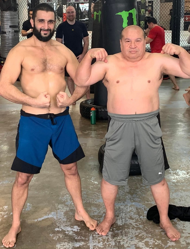 Фирас Захаби и Мастер Питер (справа). Фото Соцсети Фирас Захаби и Мастер Питер (справа). Фото Соцсети