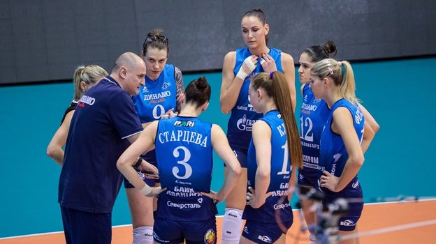 Волейболистки московского «Динамо». Фото ВК «Протон» Волейболистки московского «Динамо». Фото ВК «Протон»