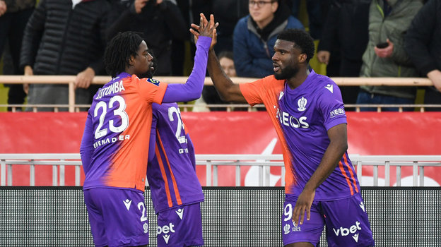 «Монако» — «Ницца» — 0:3. Фото Global Look Press «Монако» — «Ницца» — 0:3. Фото Global Look Press